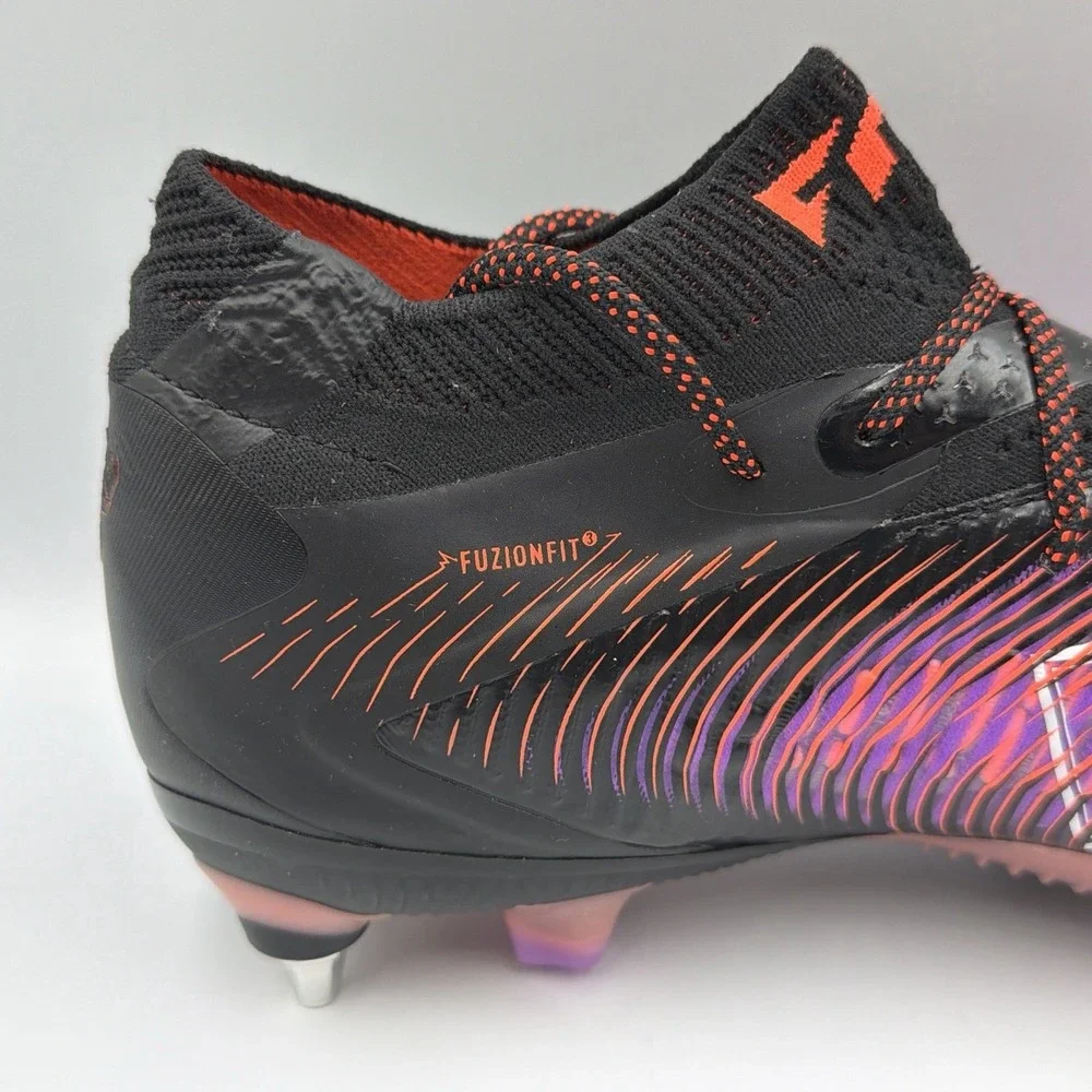 PUMA Future 8 Ultimate MxSG Soccer Cleats Black/White/Glowing Red - Men's 7 NEW